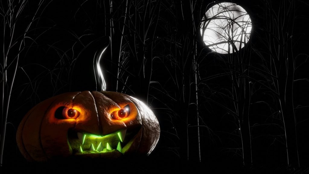 Halloween Blue Moon